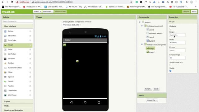 How To Create Your Own Photo Lock App in MIT App Inventor 2