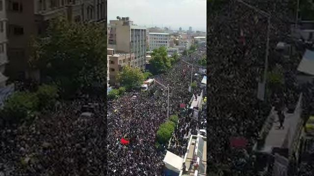 В Тегеране проходят траурные мероприятия по погибшему президенту Раиси !!!