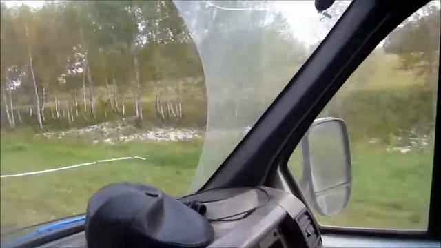 СНЕГ В СЕНТЯБРЕ. ЕДУ В КОЛХОЗ. СИБИРСКАЯ ДОРОГА.
