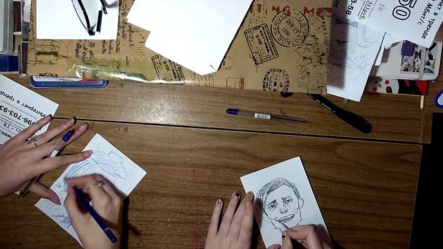 Девушки пробуют:рисовать знаменитостей по памяти Угрозы от Валуева