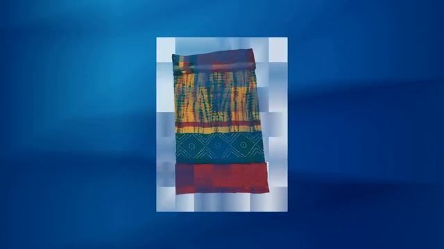 Green And Red Color Batik Design Cotton Satin Bandhani Dress Material