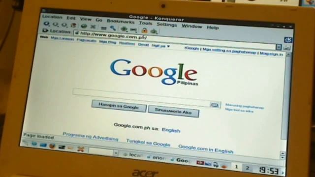 Acer One Happy Netbook  with Backtrack 4R2