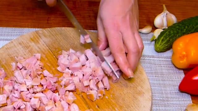 БОЖЕ КАК ВКУСНО! Я просто ОБОЖАЮ ЭТОТ САЛАТ! Невероятный, вкусный и красивый сал (1)