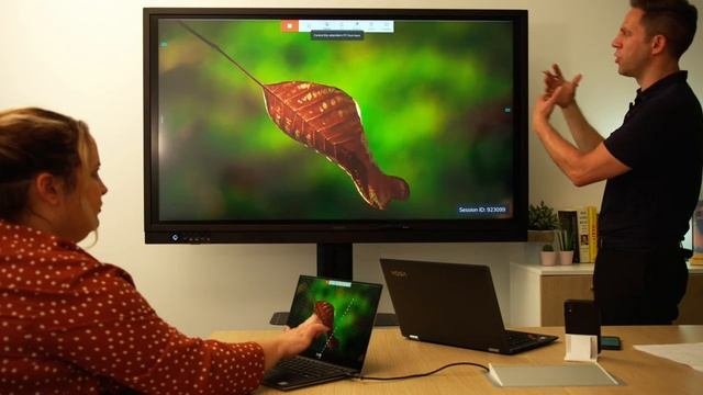 Using the floating session ID - DisplayNote Montage