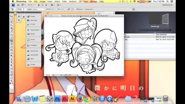 How to use Screentones in Photoshop CS4  ❨⥏EVENT⥑❩