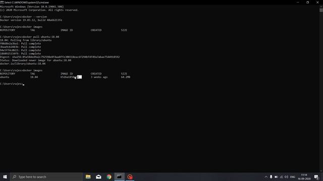 LOAD OS IMAGE AND CREATING CONTAINER IN DOCKER
