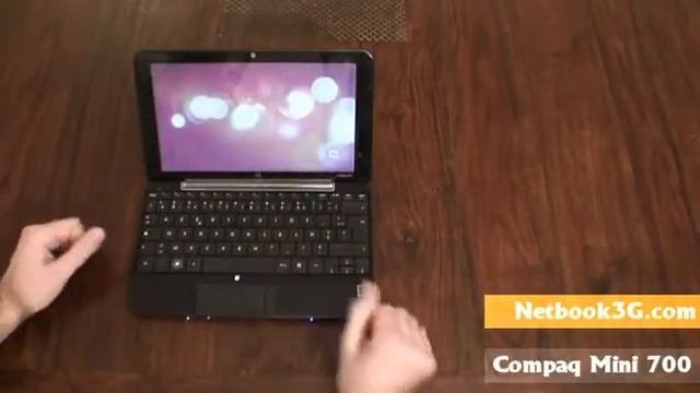 Compaq Mini 700, Prise En Main