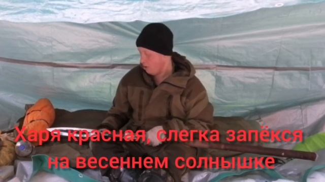 Поход в лес, испытание самодельной пешни.
