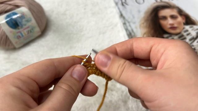 Красивый и простой рельефный узор спицами для вязания мужских и женских кардиганов и шапок!