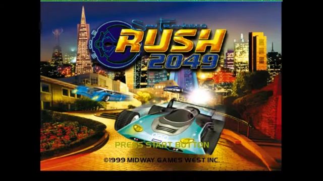 San Francisco Rush 2049  Redream Dreamcast  Gameplay