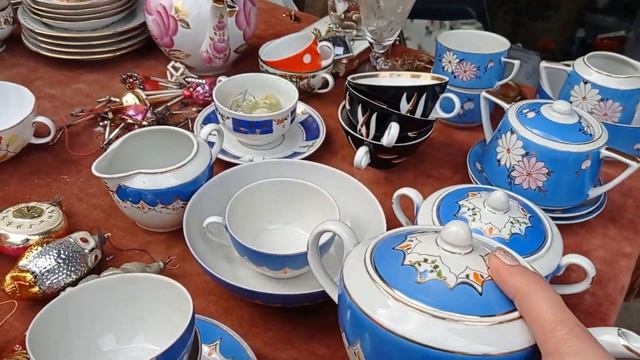 Барахолка 27 сентября 2021 Днепр Украина Вещи СССР и Европа