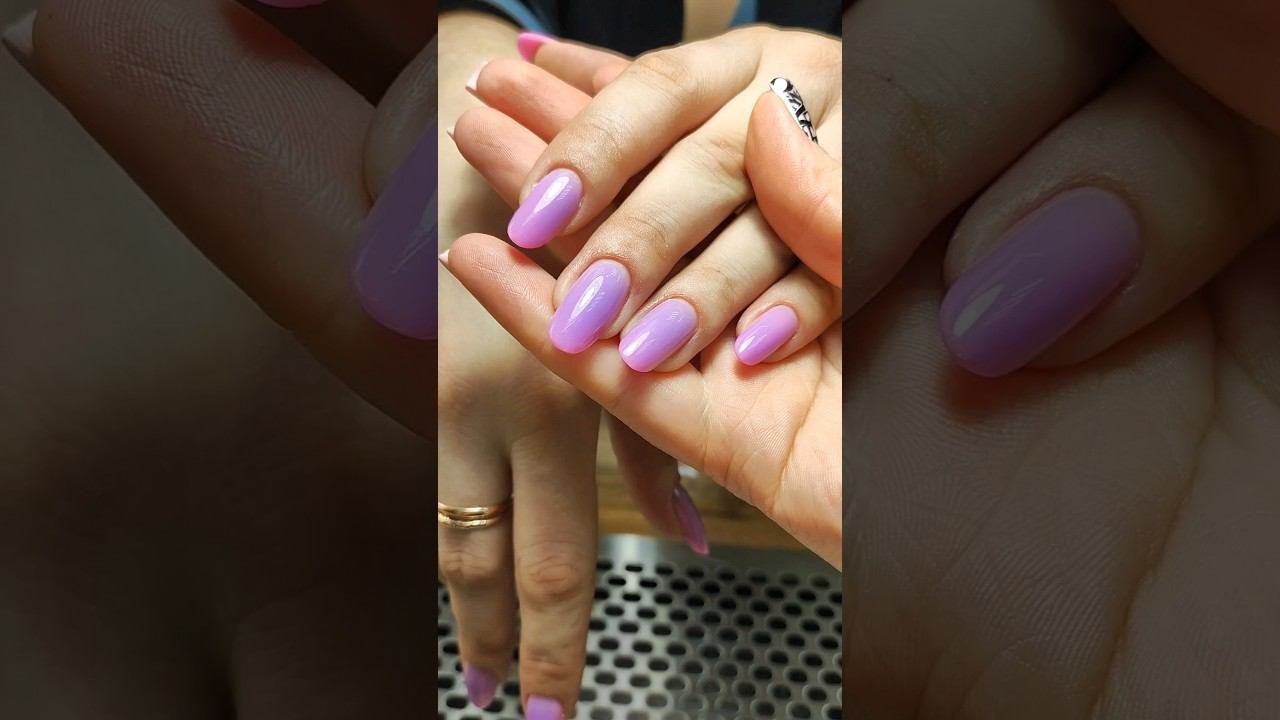 больше процесса маникюра у меня во влогах #nails #nailvlog #дизайнногтей #верхниеформы