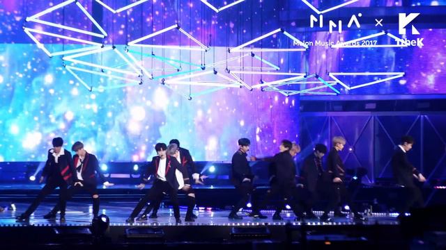 [Melon Music Awards 2017(멜론뮤직어워드)] Wanna One Fancam _ Beautiful(워너원 직캠)