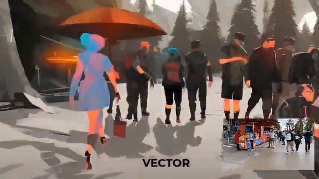 AI Animation test with ControlNet in Stable Diffusion