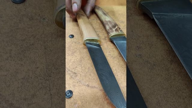Ножи Юры; дамасская сталь; подсчёт стоимости