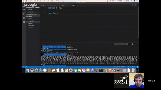 Conoce todas las características de GO mientras desarrollas un proyecto