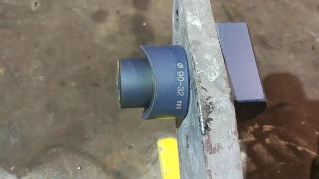 Вваривание сёдел в полипропиленовую трубу