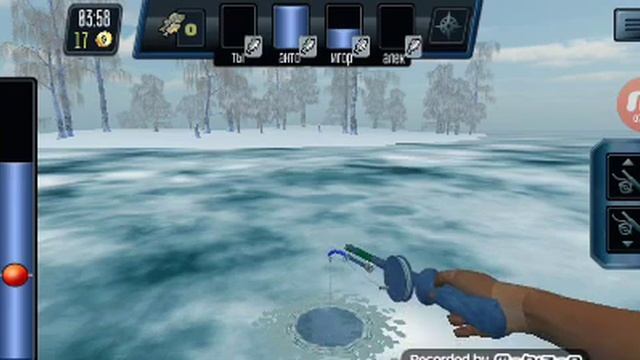 ICE FISHING-Зимняя рыбалка на малом озере