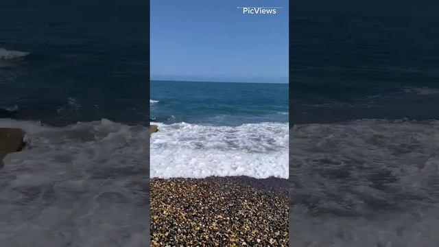 Сухум Абхазия пляж Айтар сегодня 29 мая 2024. Какая обстановка на курорте, море. Погода сегодня