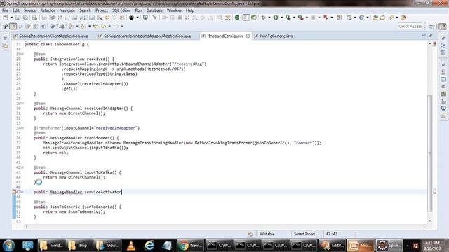 Kafka Spring Integration Using Spring Boot PART 1