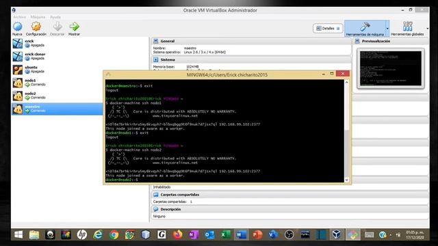 CLUSTER CON DOCKER SWARM