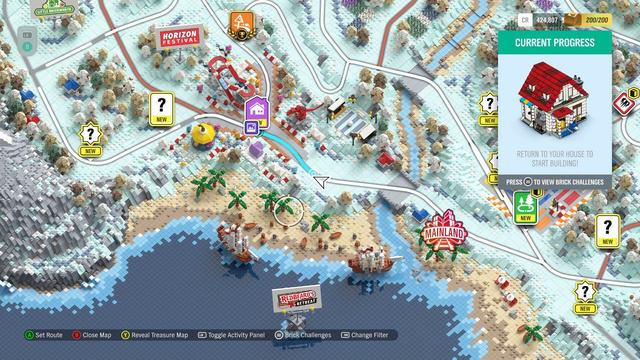 Speeding Through Blocks: Forza Horizon 4 Lego Speed Run!