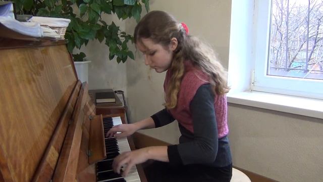 Мелодия на фортепиано - Толстикова Ирина 19.12.2015