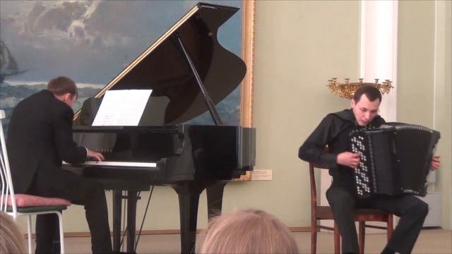 В. Золотарёв Концерт 1 для баяна с оркестром. Юрий Кононов баян Михаил Бесперстов фортепиано