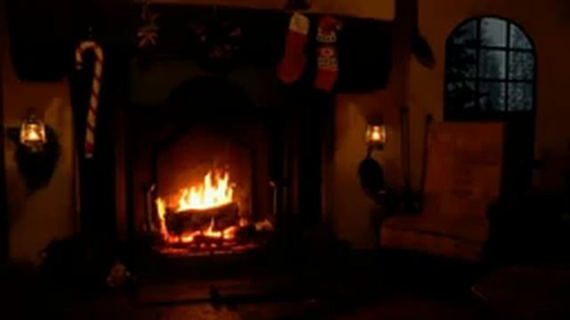 ჯადოსნური საშობაო ბუხარი თოვლის ხმებით&Волшебный рождественский камин со звуками снега(SS MUSIC TV)