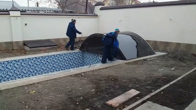 павильон для бассейна