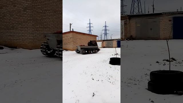 Гусеничный вездеход МАК (снег)