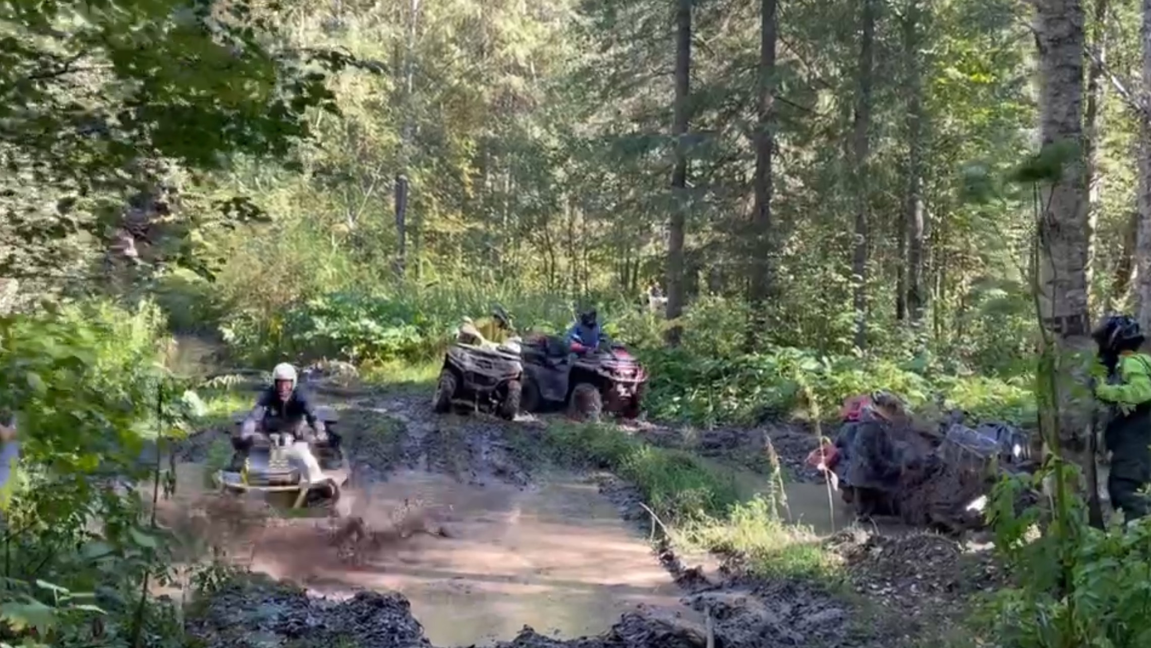 Пермь квадроциклы CF MOTO и AODES MUD PRO 1000 offroad #запрудклуб