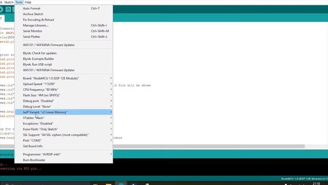 Websocket LED control 4 LED ESP8266