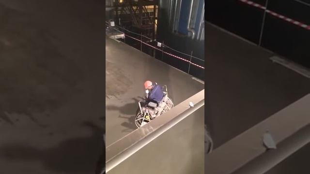 Устройство промышленных бетонных полов на ТЭЦ-1 в г. Казань
