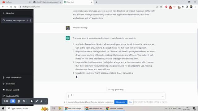 Using ChatGPT