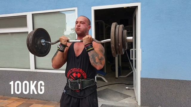 Biceps 100kg 10 Reps