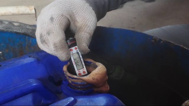 Восстановление пенообразователя после зимнего хранения. (разморозка)