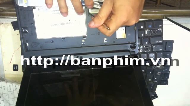 Thay tháo sửa lắp bàn phím Acer Aspire One D255 keyboard replacement fix assembly guide