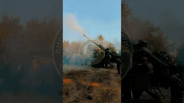 ‼️🇷🇺Первые кадры боевого применения новейшей САУ "Мальва",поддерживающей наступление в Харьковской