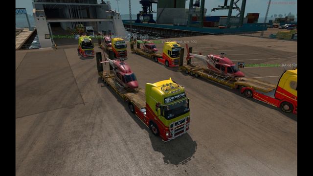 Euro Truck Simulator 2 (multiplayer) - Будни компании БелТрансГруз