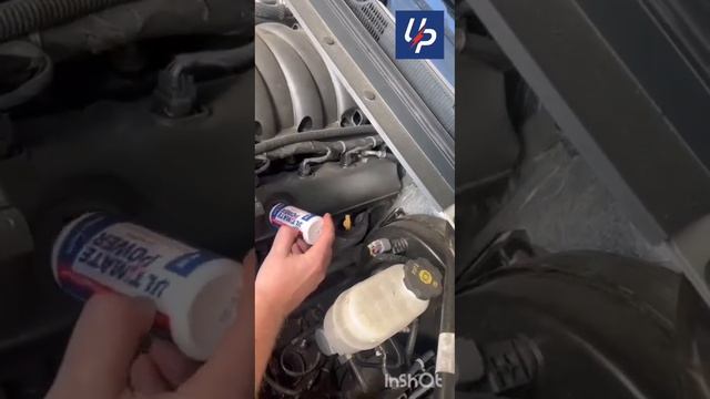 Chevrolet Tahoe 6.2 L. Снижение шума двигателя на 10 присадкой Ultimate Power Oil Additive.