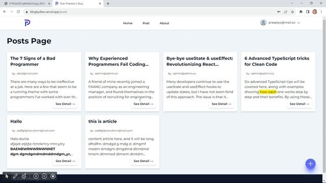 Final project VueJS SAnbercode Batch 47 - Dian Prasetyo