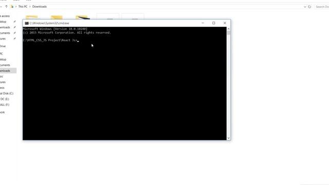 How to fix npm create react app stuck at found 0 vulnerabilities |  No found Src and Public folders