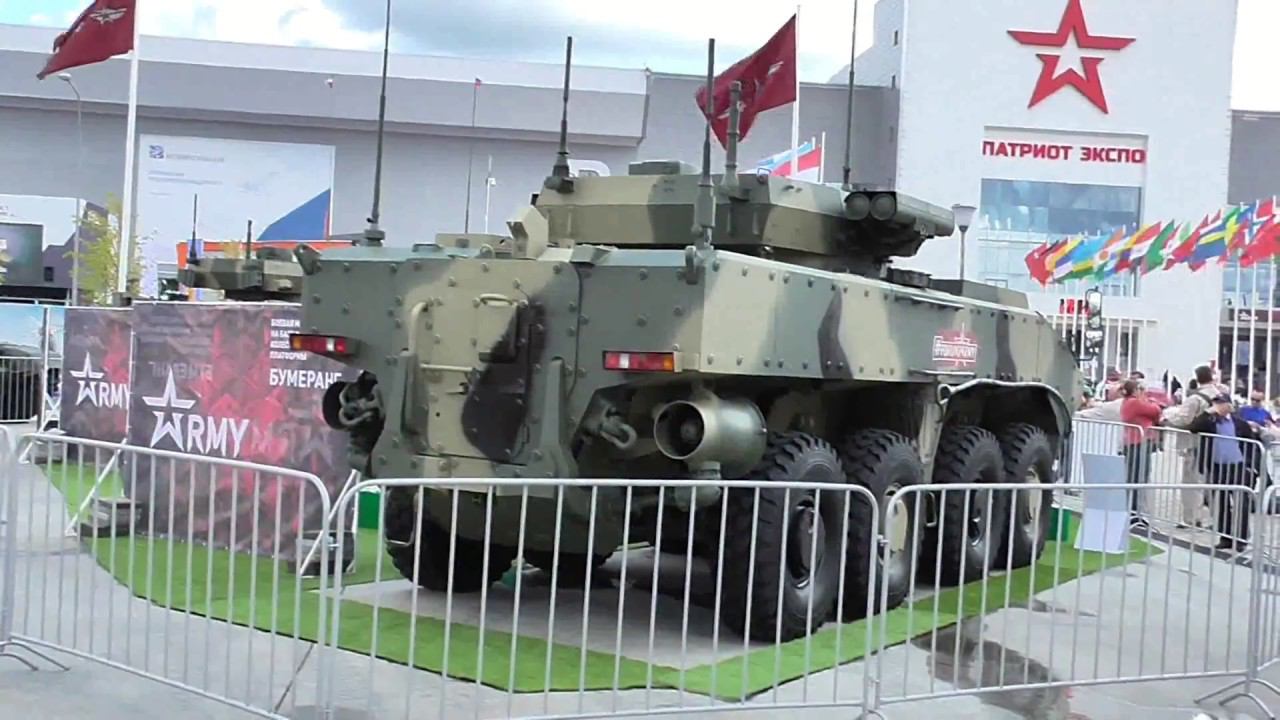 БМП "Бумеранг". "Армия-2017".