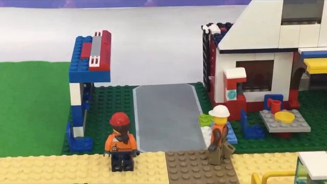 Мультфильм LEGO "Шахтеры золотодобытчики"