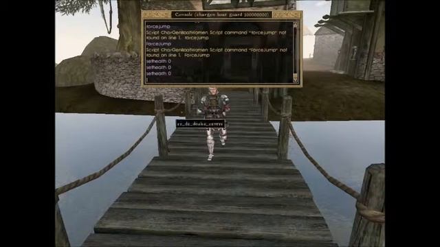 A weird way to start Morrowind