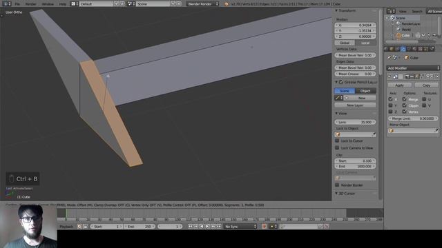 #2 Урок 3 . Как сделать оружие в Блендер 3Д. Уроки для детей
