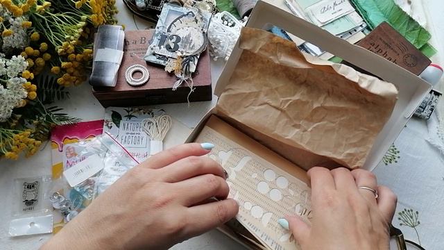 Обзор посылок (Китай, атс). Гербарий майский и августовский