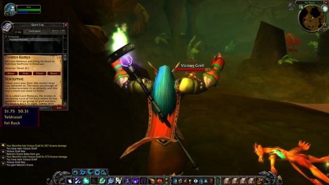 Twisted Hatred WoW Classic Quest (Melenas' Head from Lord Melenas)