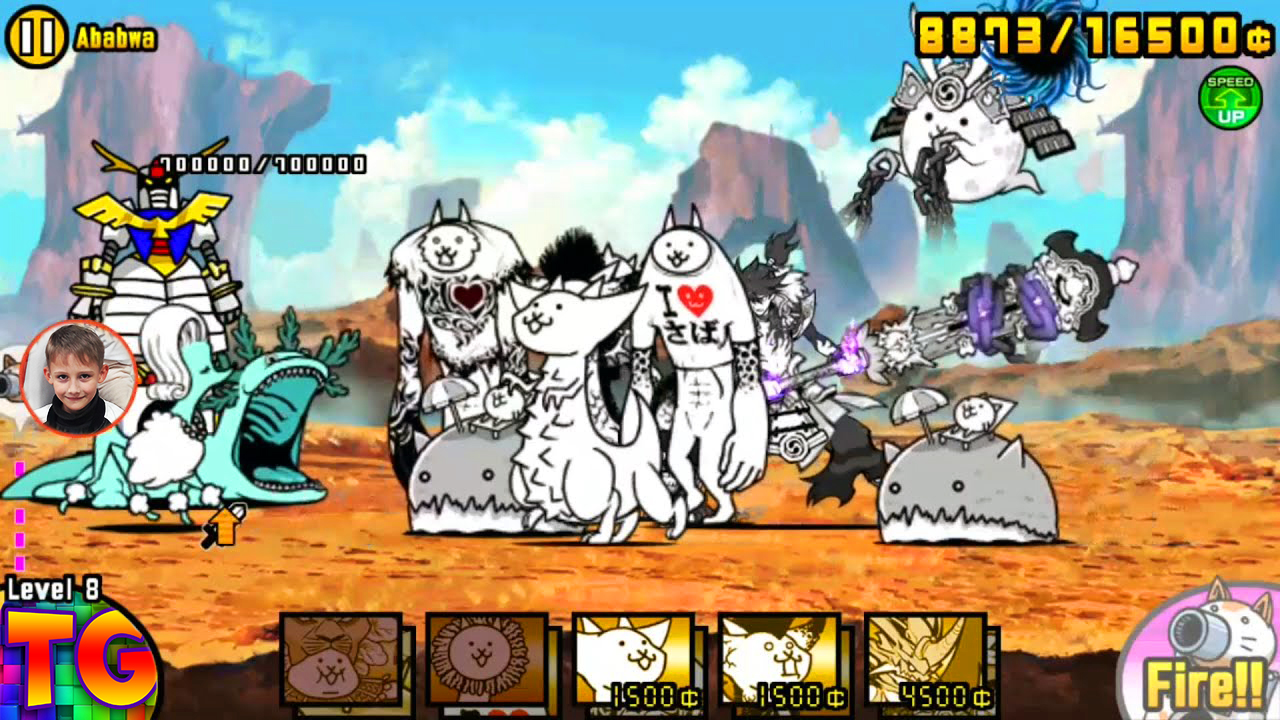 The Battle Cats - Много денег! (UltraBaaBaa is OP! The Best Shield)